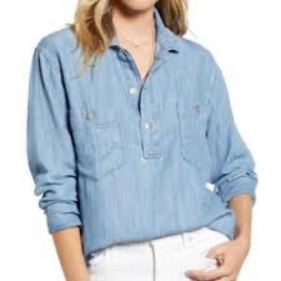 Rails π¦ Bowery Chambray Popover - Picture 2 of 6